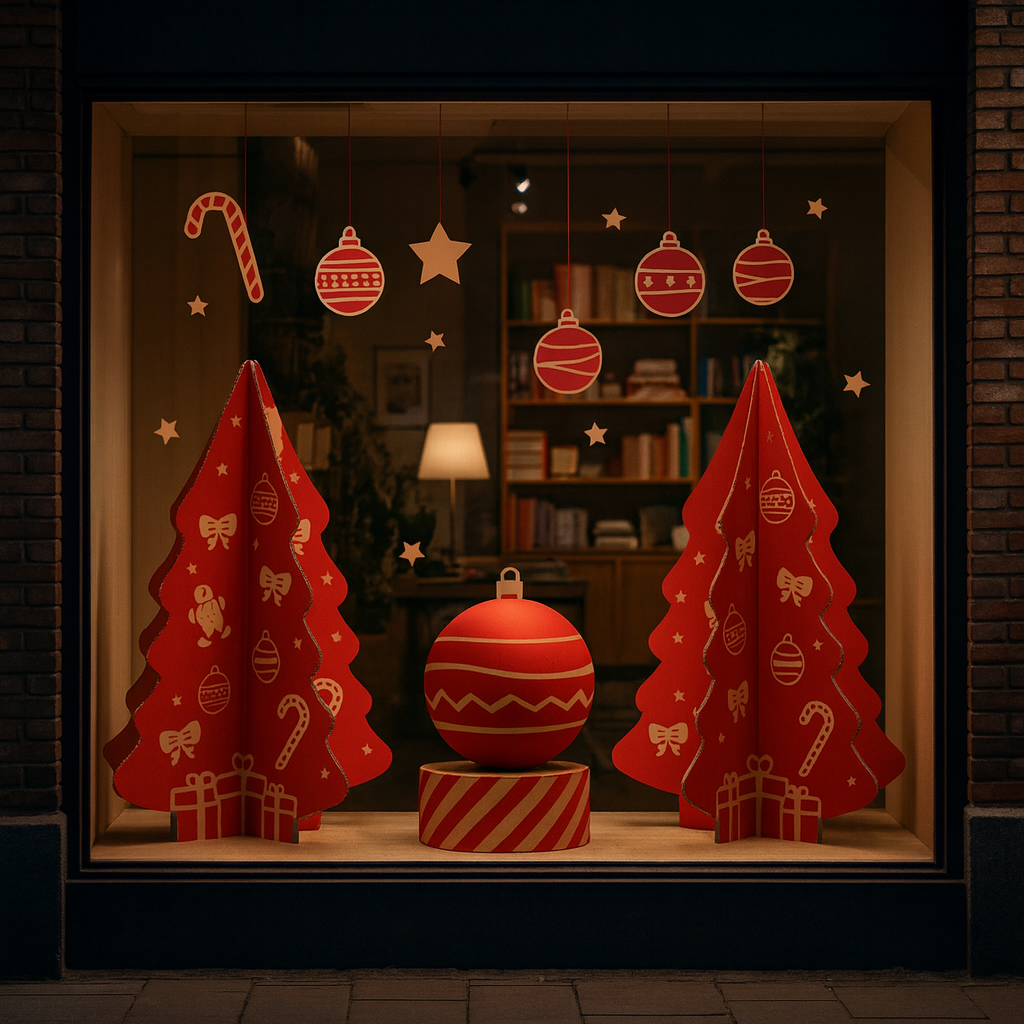 Décorations de vitrines : des idées créatives et durables pour les magasins qui veulent se démarquer