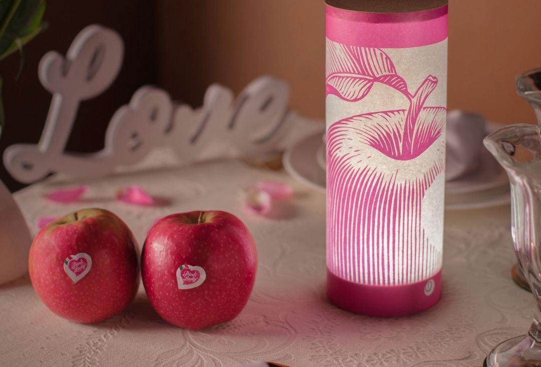 Lampada LED sostenibile: una co-creazione tra Rippotai e Pink Lady