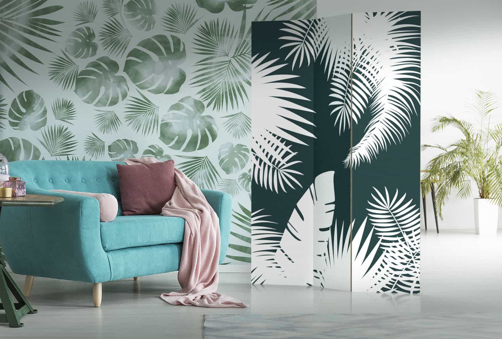 Separè per Interni Moderni Ecologici e di Design Wallpotai