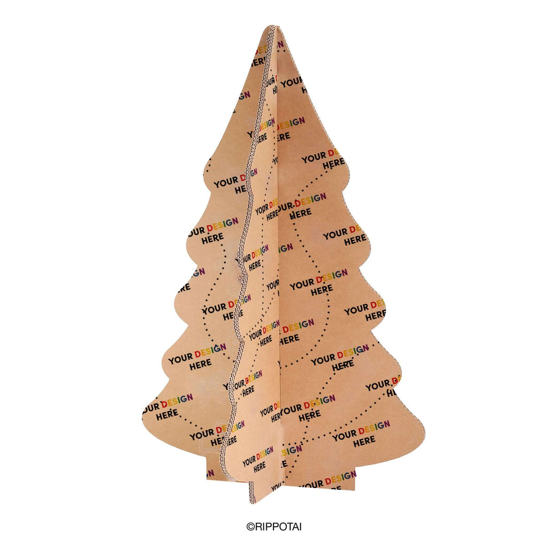 Albero di Natale Cartone Personalizzato – Ecologico e di Design