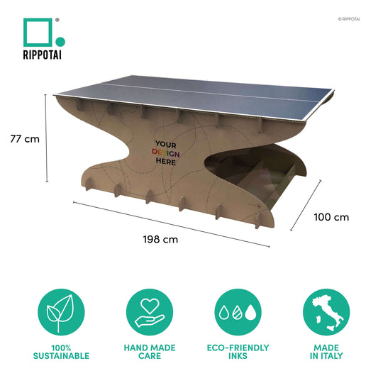 Tavolo da Ping Pong Personalizzabile per Aziende
