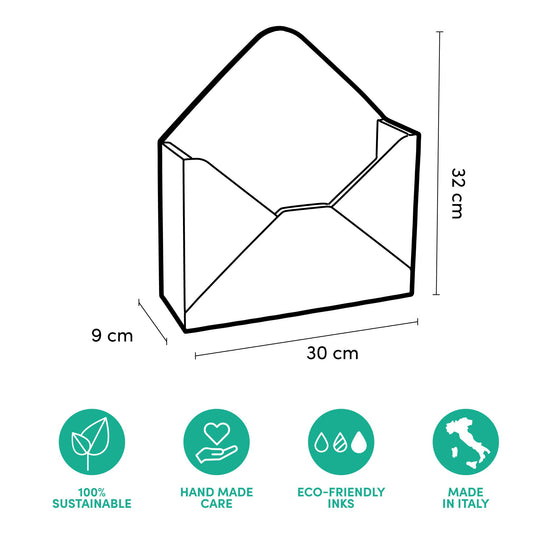 Santa Claus Postbox Made of Eco-Friendly Cardboard
