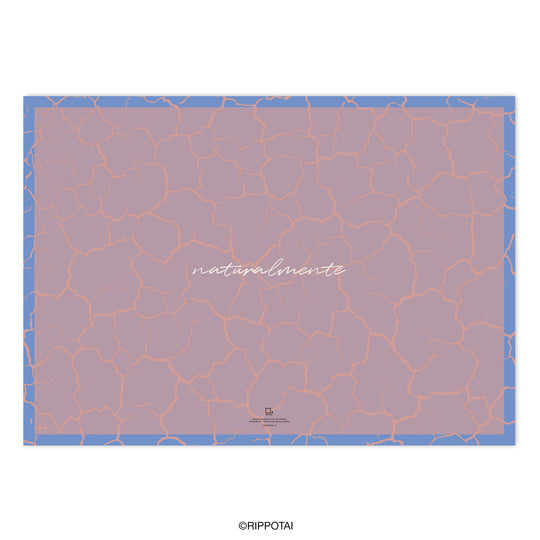 Tovagliette di Carta Pulibile ed ecologica con Sottobicchieri coordinati - Naturalmente