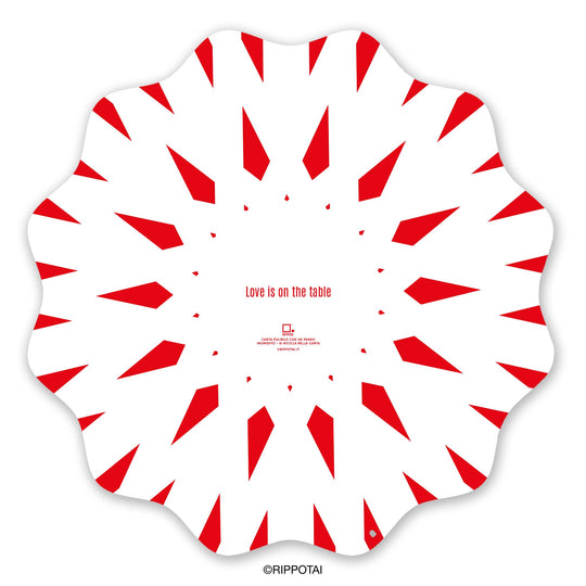 Sottopiatti Natalizi in carta ecologica pulibile – Set da 6 con 3 grafiche assortite