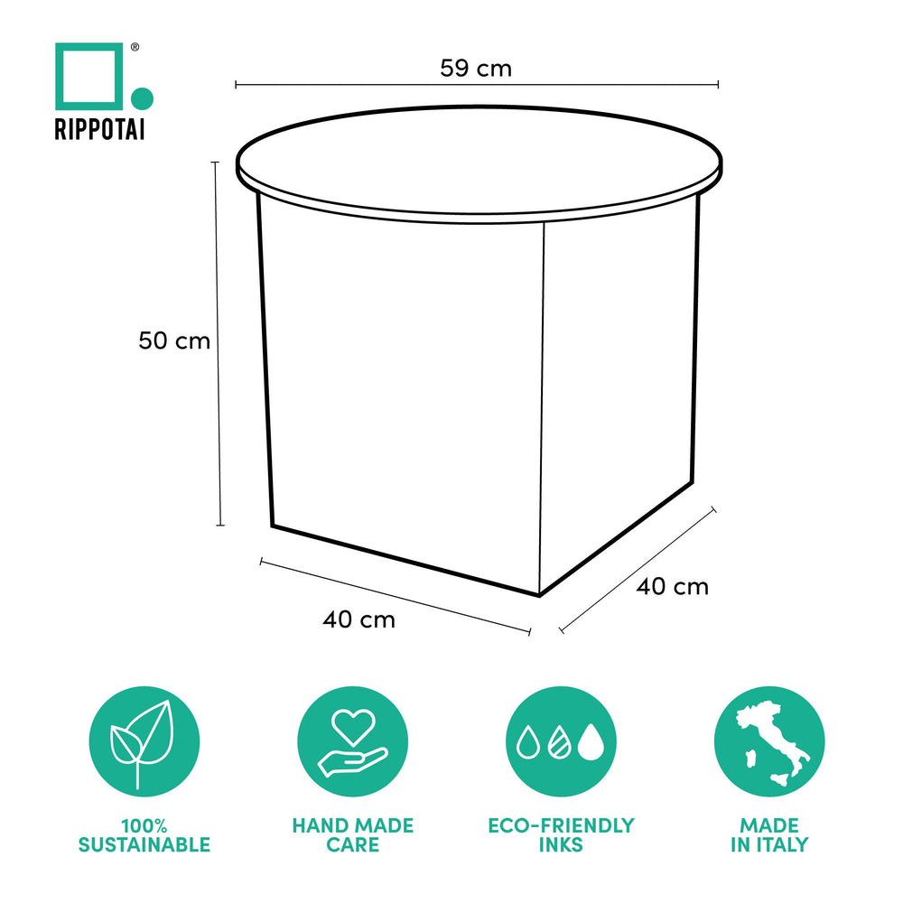 Pedestal display for products, customizable