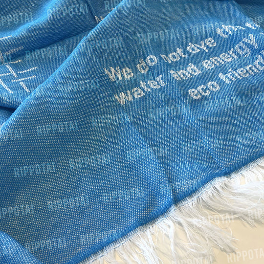 Telo Mare ecologico Rippotai con Filato SEAQUAL®