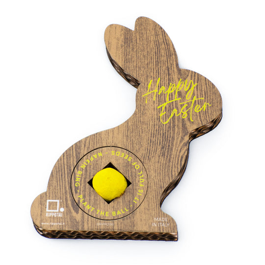 Coniglietto Pasquale ecologico con bomba di semi! Set da 2