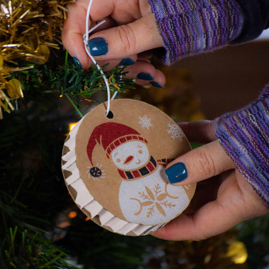 Palline di Natale ecologiche e decorazioni natalizie