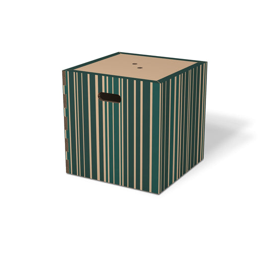 Pouf contenitore ecologico Chic  Stripes