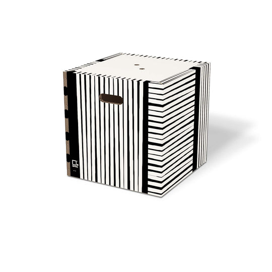 Pouf Contenitore Ecologico in Cartone – PoufPotai Optical