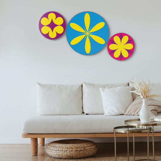Eco-friendly round paintings for walls 35/45/55 cmn