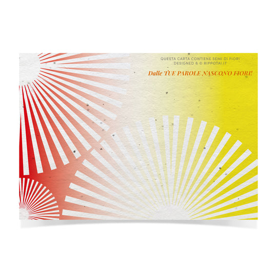 Kit de 4 cartes de vœux et 1 marque page semi papier - New Romantic