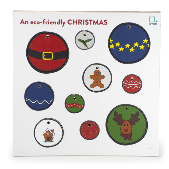 Palline di Natale ecologiche e decorazioni natalizie