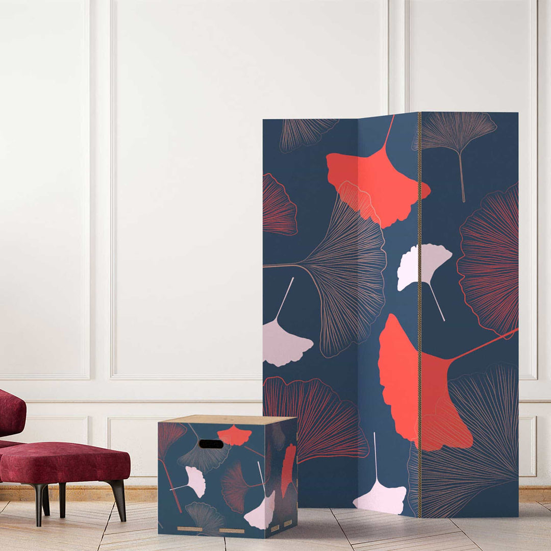 separè ecologico design naturale ginkgo