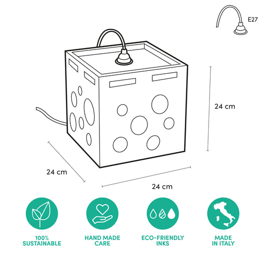Table Lamp with stars Lampotai 24 Stars