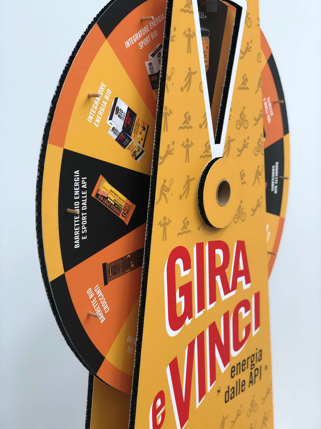 Customizations for Mielizia events: The cardboard wheel