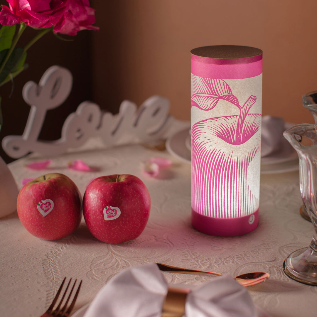 Our collaboration with Pink Lady® gives life to a limited edition lantern