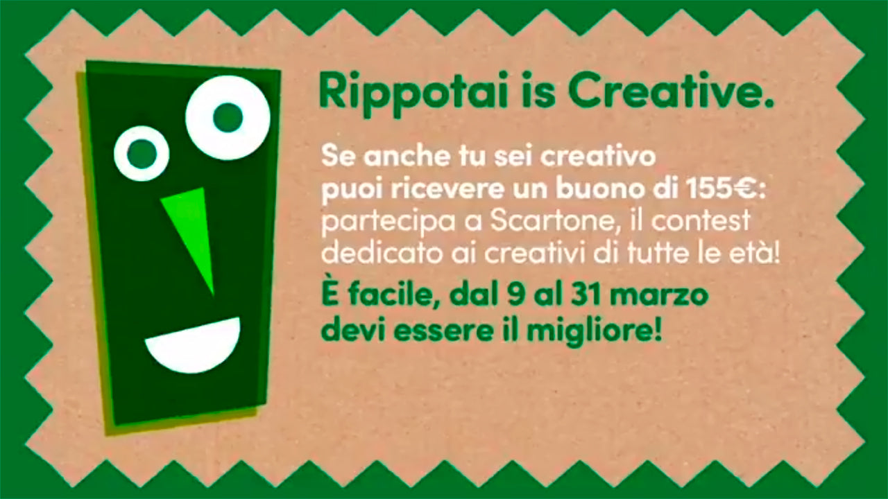 Scartone: per il Mese del Riciclo