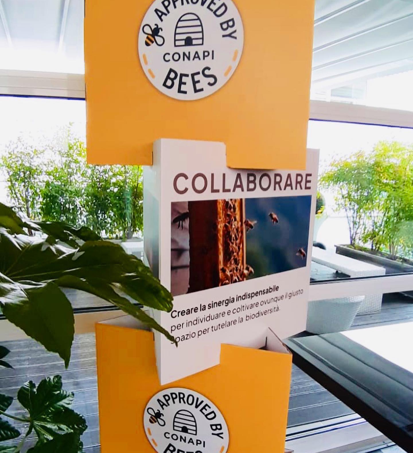 Totem personalizzati per evento Conapi