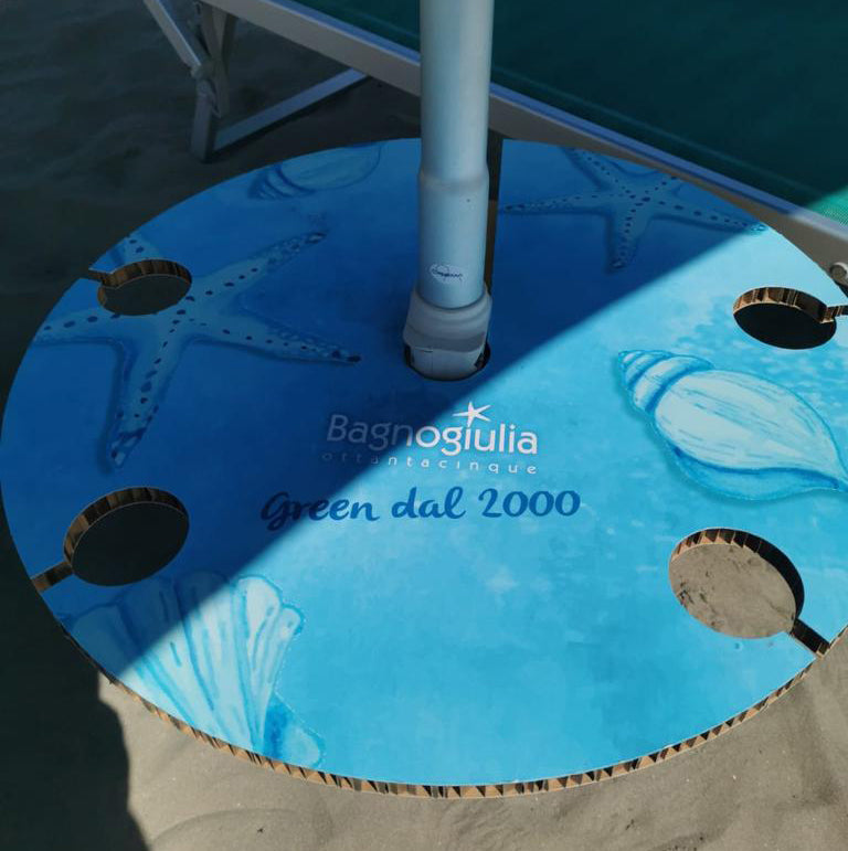 Eco-friendly umbrella tray