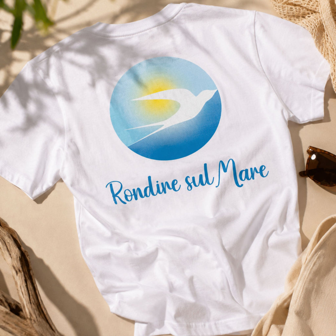 T-Shirt Rondine sul mare