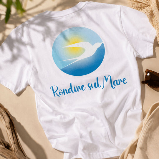 T-Shirt Rondine sul mare