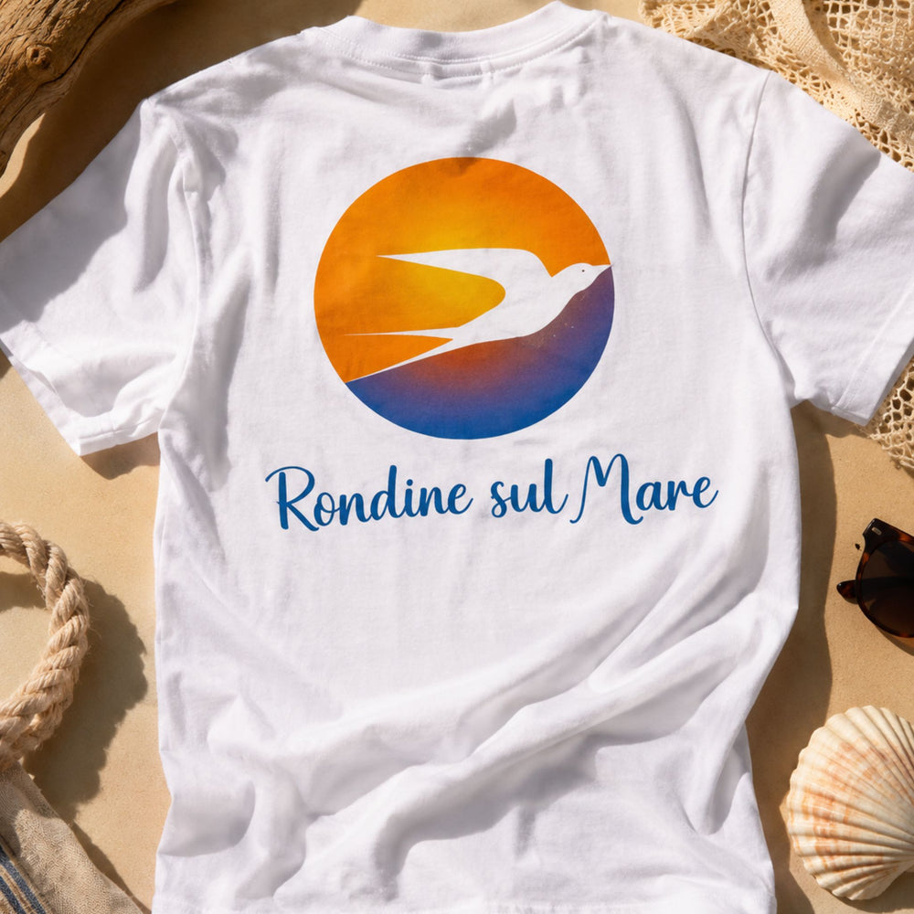T-Shirt Rondine sul mare