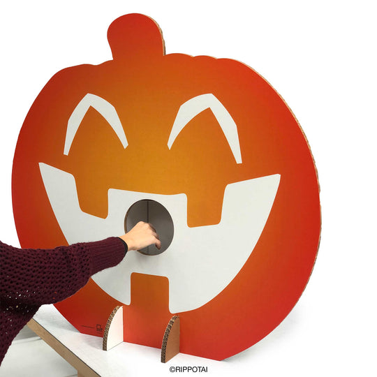 Allestimento Halloween - Porta Caramelle a Forma di Zucca