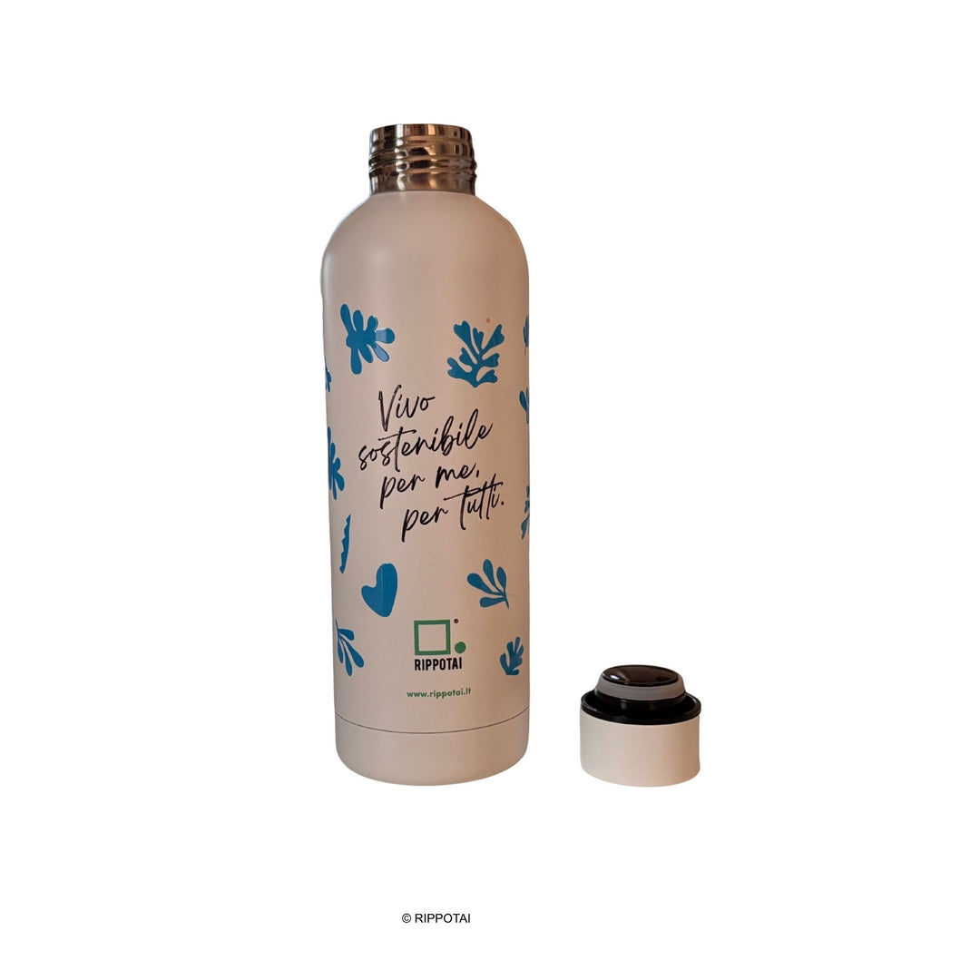 Borraccia termica acciaio inox Rippotai personalizzata 500 ml