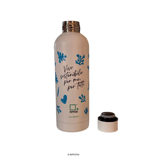 Borraccia termica acciaio inox Rippotai personalizzata 500 ml