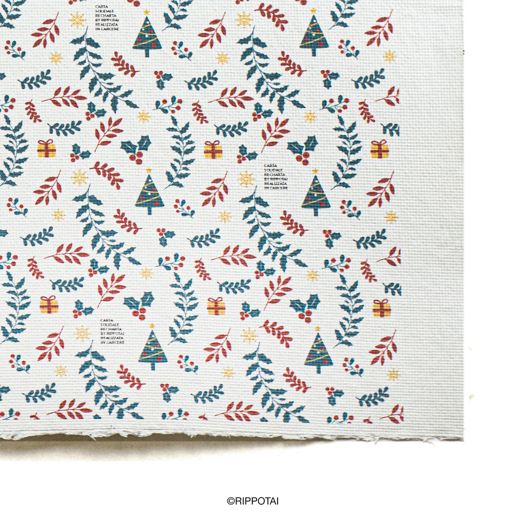 Papier d'emballage de Noël écologique à Recharta – Commerce durable et équitable