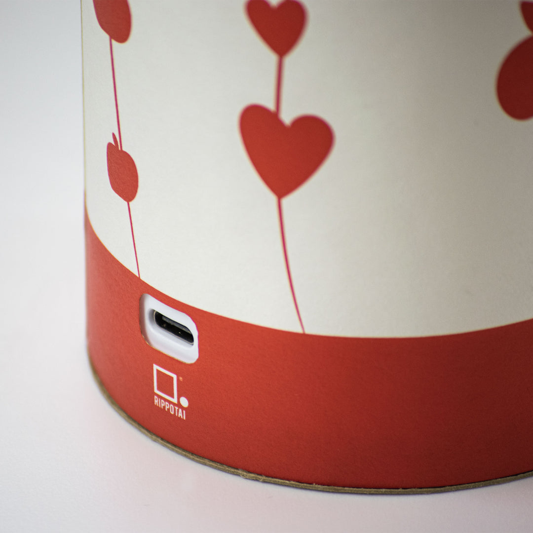 Give voice to your love story with Kami, the ecological paper lantern by Rippotai