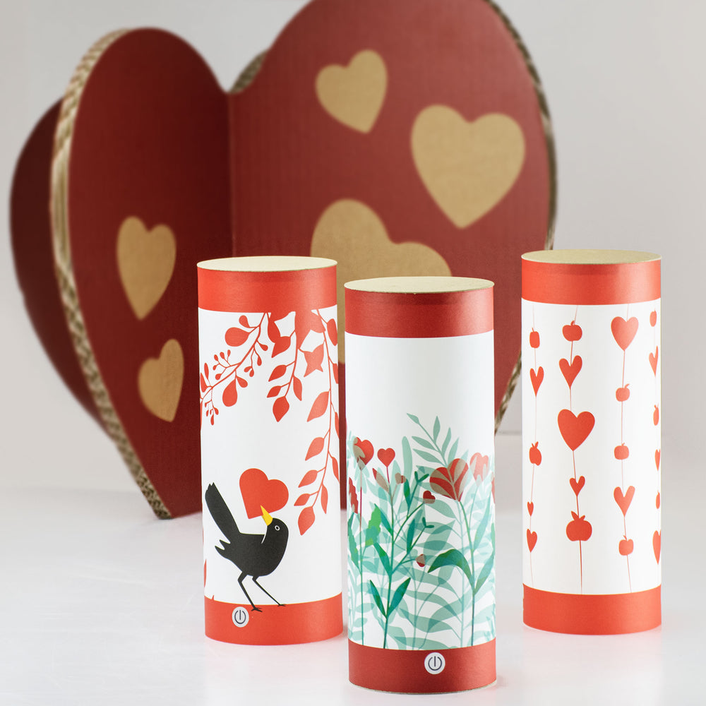 Lampe LED rechargeable écologique – Idées cadeaux Saint Valentin