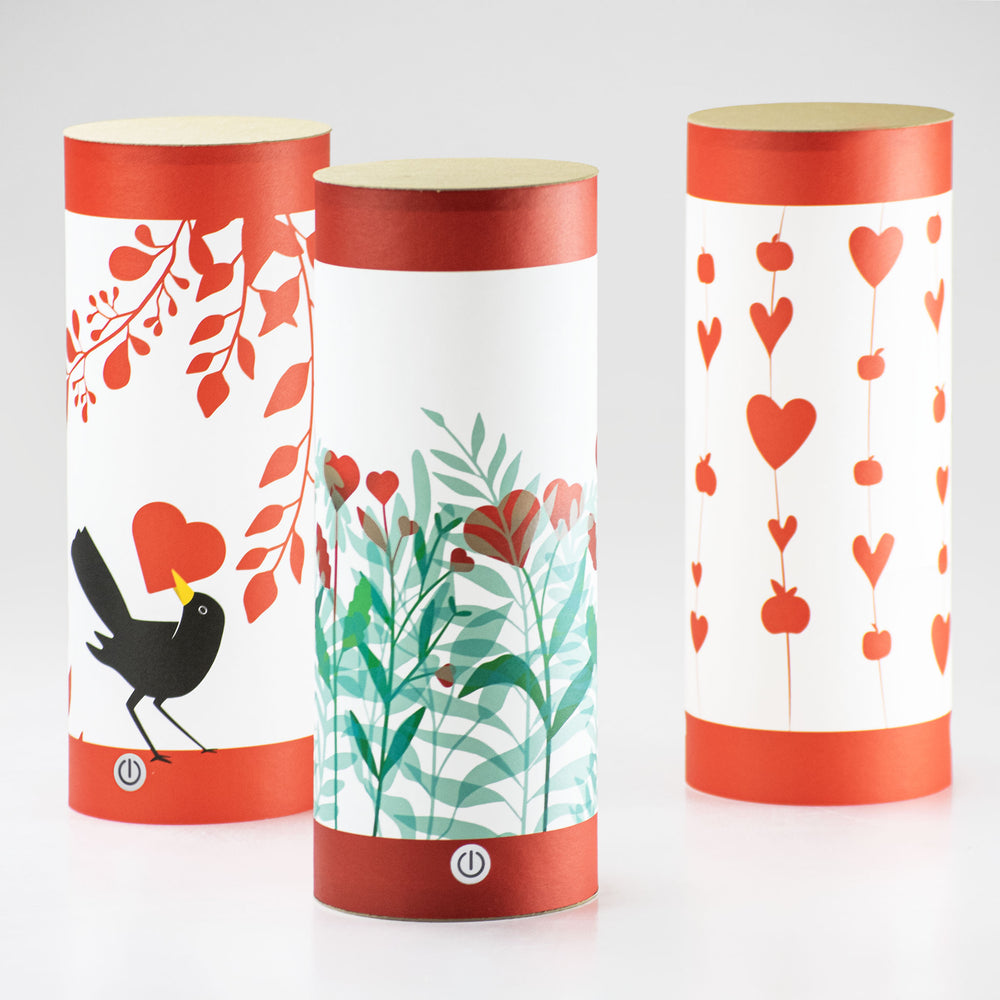 Give voice to your love story with Kami, the ecological paper lantern by Rippotai