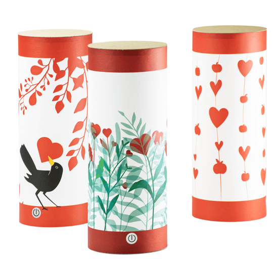 Lampe LED rechargeable écologique – Idées cadeaux Saint Valentin