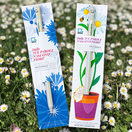 Plantable pencil with seeds -2pcs