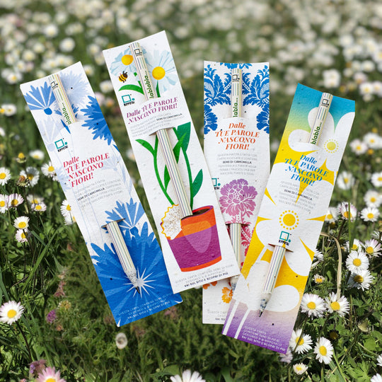 Plantable pencil with seeds