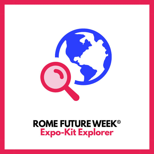 Explorateur du kit expo Rome Future Week®