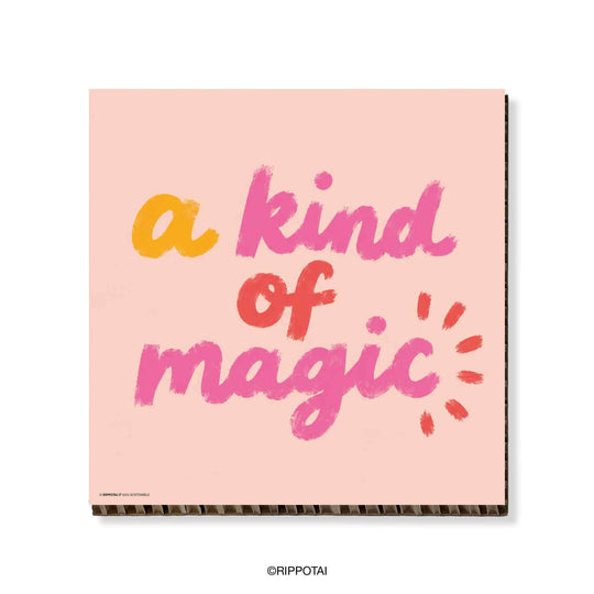 Quadro motivazionale A Kind of Magic 35x35 cm
