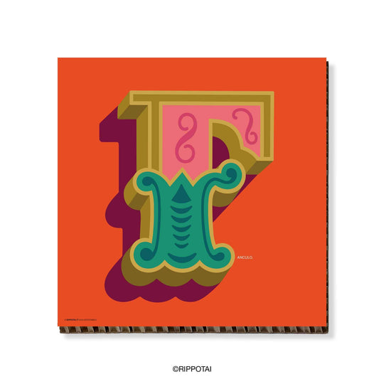 Quadro ironico EFFEanculo 35x35 cm