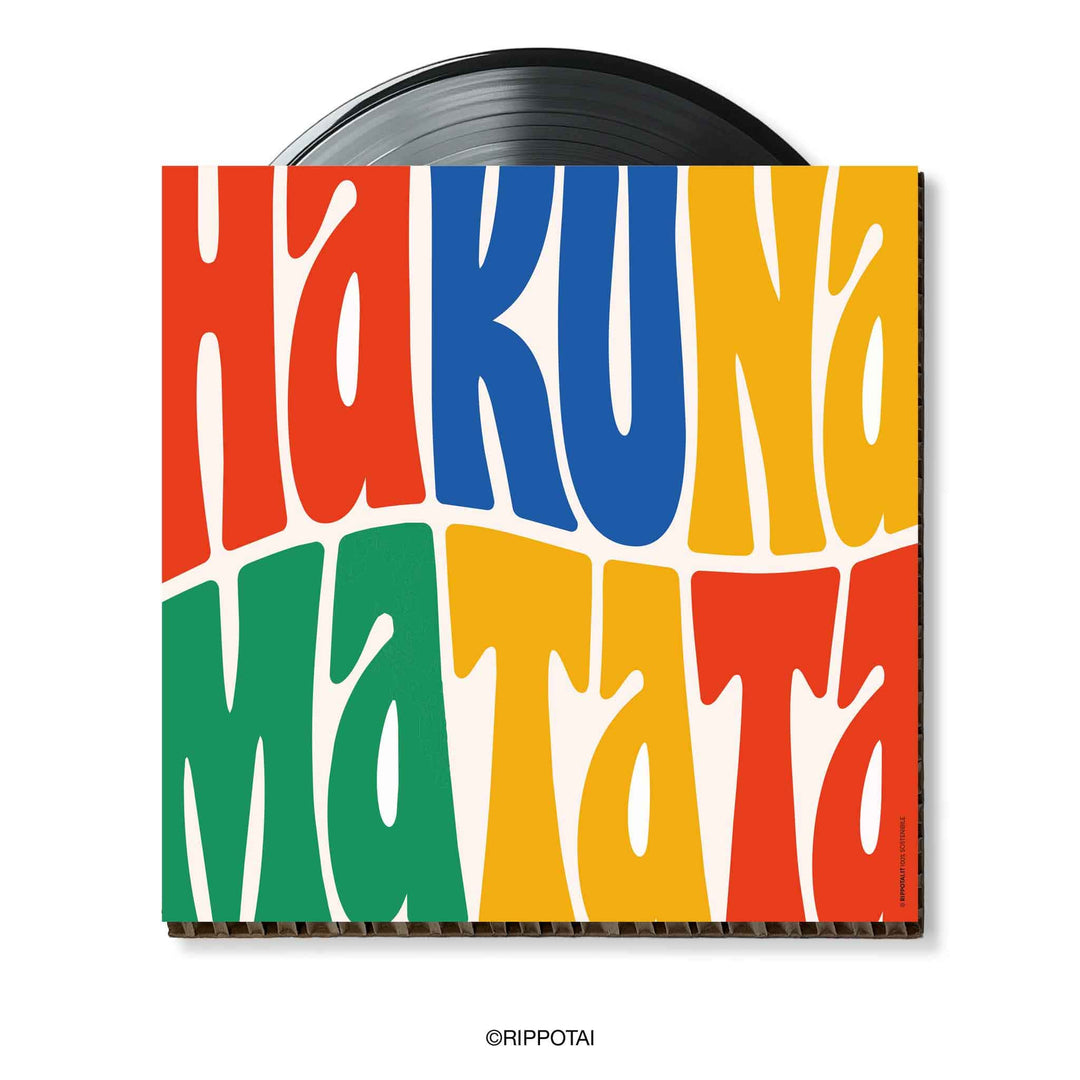Quadro sagomato Hakuna Matata 35x40,5 cm