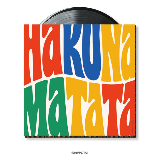 Quadro sagomato Hakuna Matata 35x40,5 cm