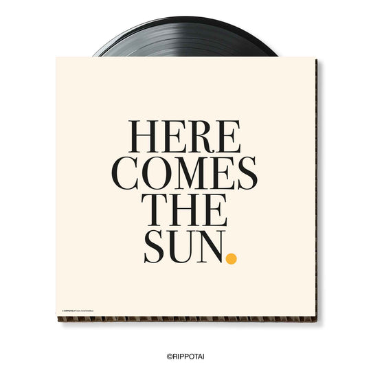 Quadro sagomato Here Comes the Sun 35x40,5 cm