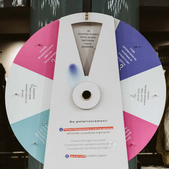 Custom Cardboard Wheel of Fortune – for Wheelpotai Events