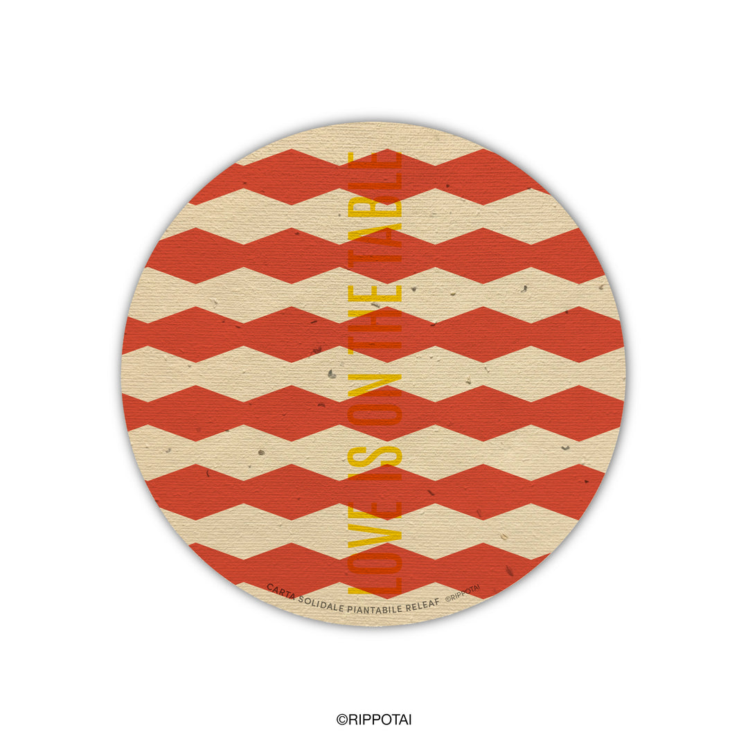 Sottobicchieri Carta Piantabile – Sostenibili, Solidali, Unici - Kit da 10