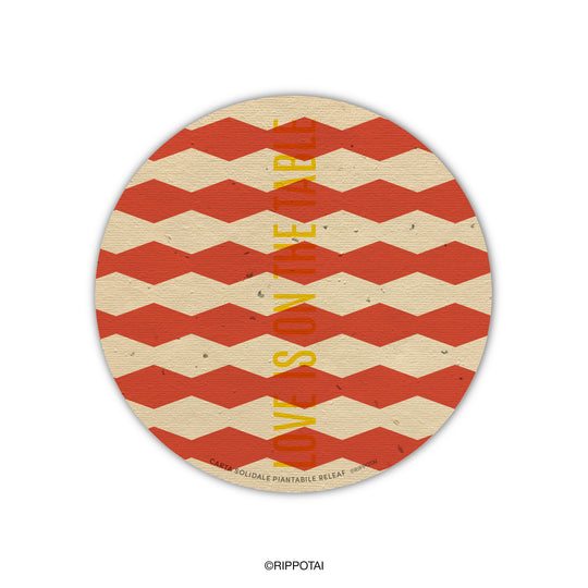 Sottobicchieri Carta Piantabile – Sostenibili, Solidali, Unici - Kit da 10