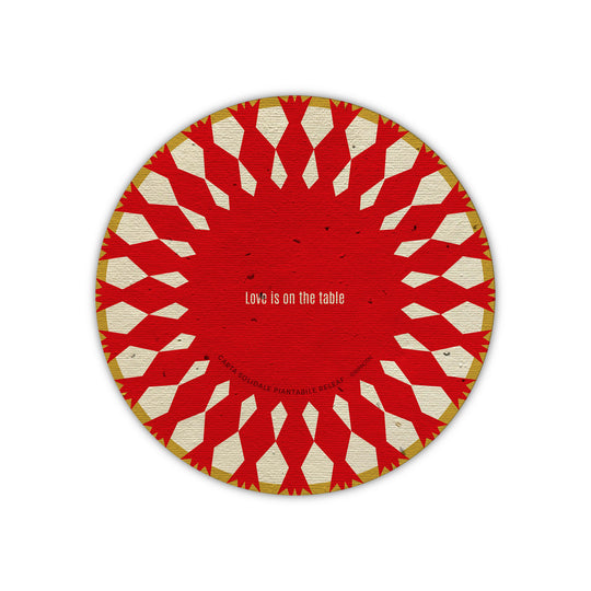 Sottobicchieri Carta Piantabile – Sostenibili, Solidali, Unici - Kit da 10