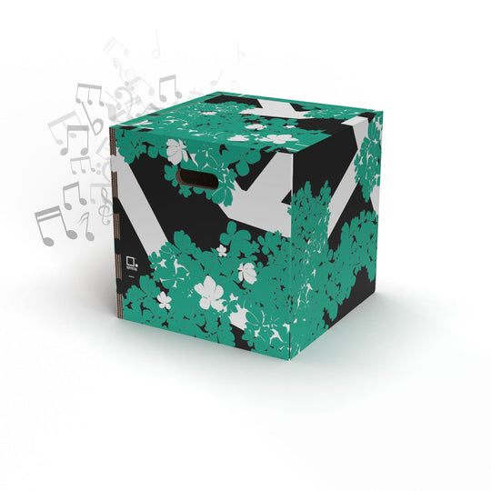 Pouf musicale Soundpotai Joyful Verde - IVA 4%