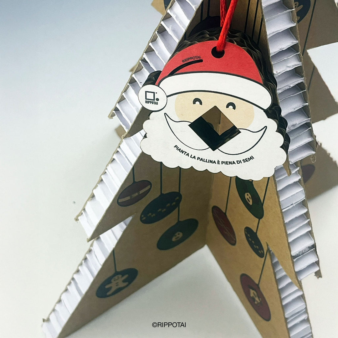 Addobbi Natalizi Ecologici – Kit da 3 con Bombe di Semi