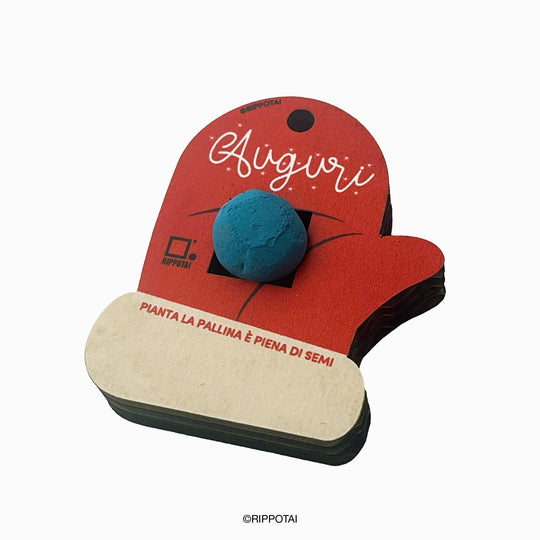 Addobbi Natalizi Ecologici – Kit da 3 con Bombe di Semi